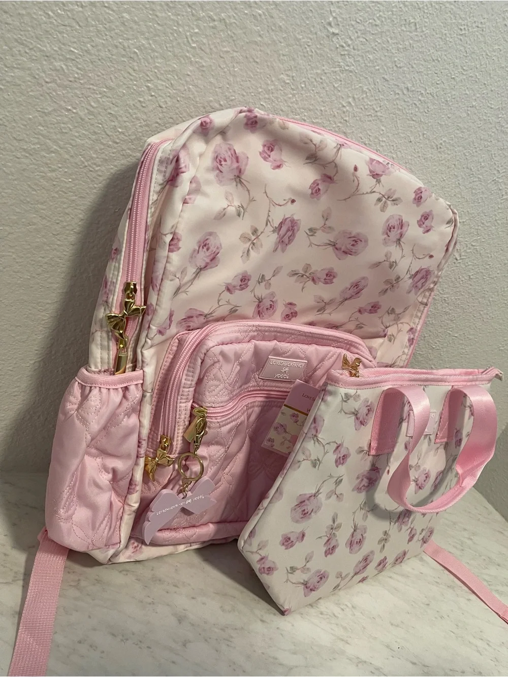 LoveShackFancy x Target Backpack and Lunch Bag